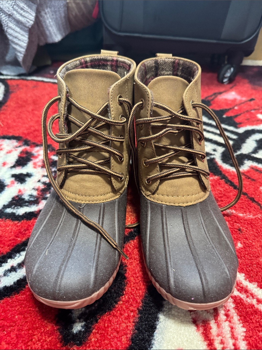 Simply Southern Brown Men's Waterproof Duck Boots